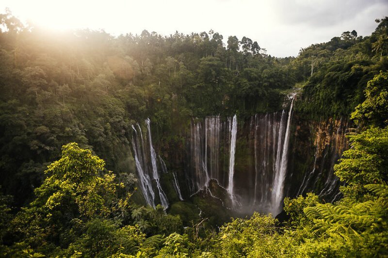 "В Индонезии нас очаровали живописные водопады, рисовые поля и пляжи"