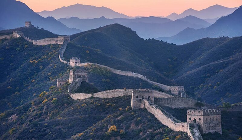 Великую Китайскую стену видно из космоса