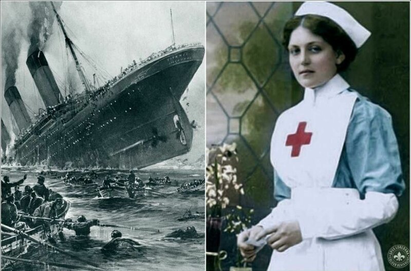 Вайолет Джессоп служила корабельной медсестрой, в своё время она работала на трёх кораблях: Титаник, Британник и Олимпик