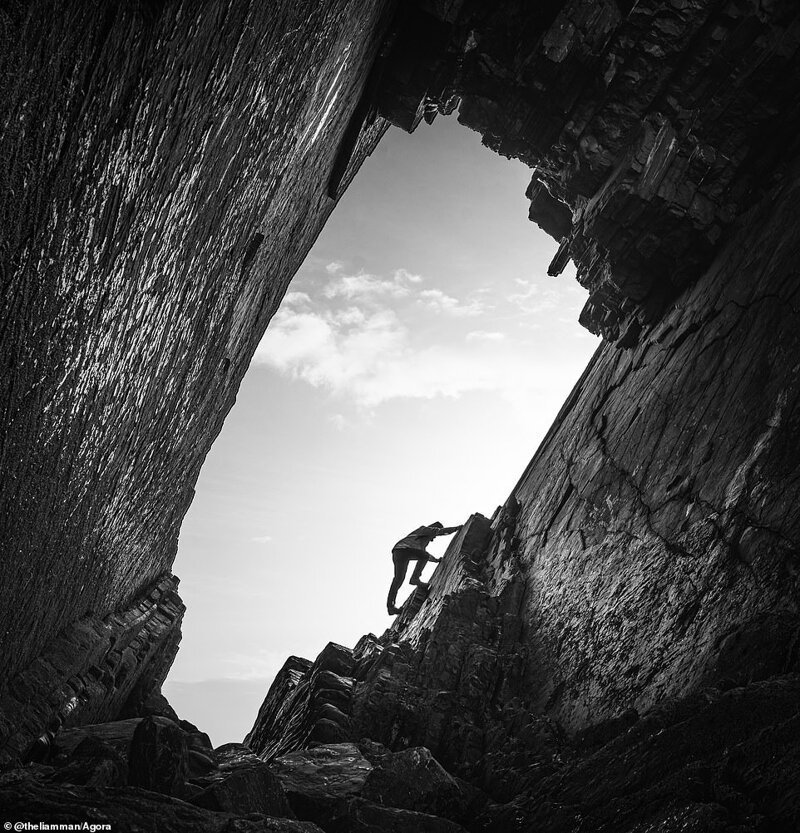 5. Скала Blackchurch Rock, Северный Девон, Англия