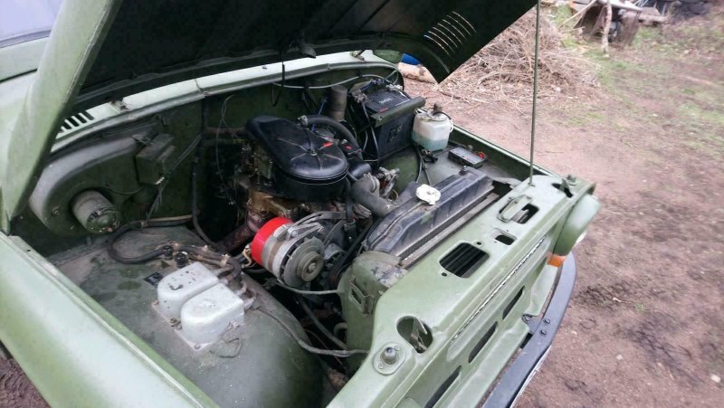 Военный УАЗ 1986 года почти без пробега выставили на продажу в Германии