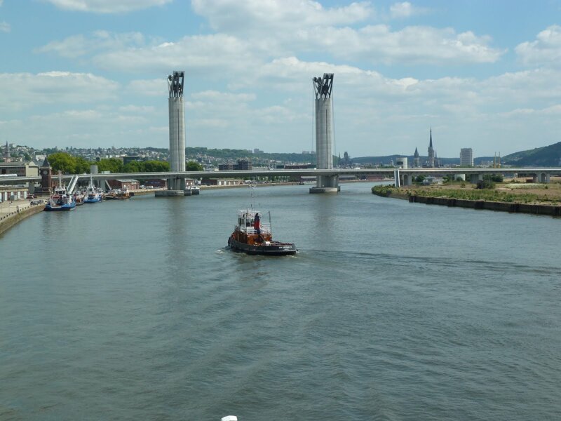 Самый высокий в Европе подъемный мост