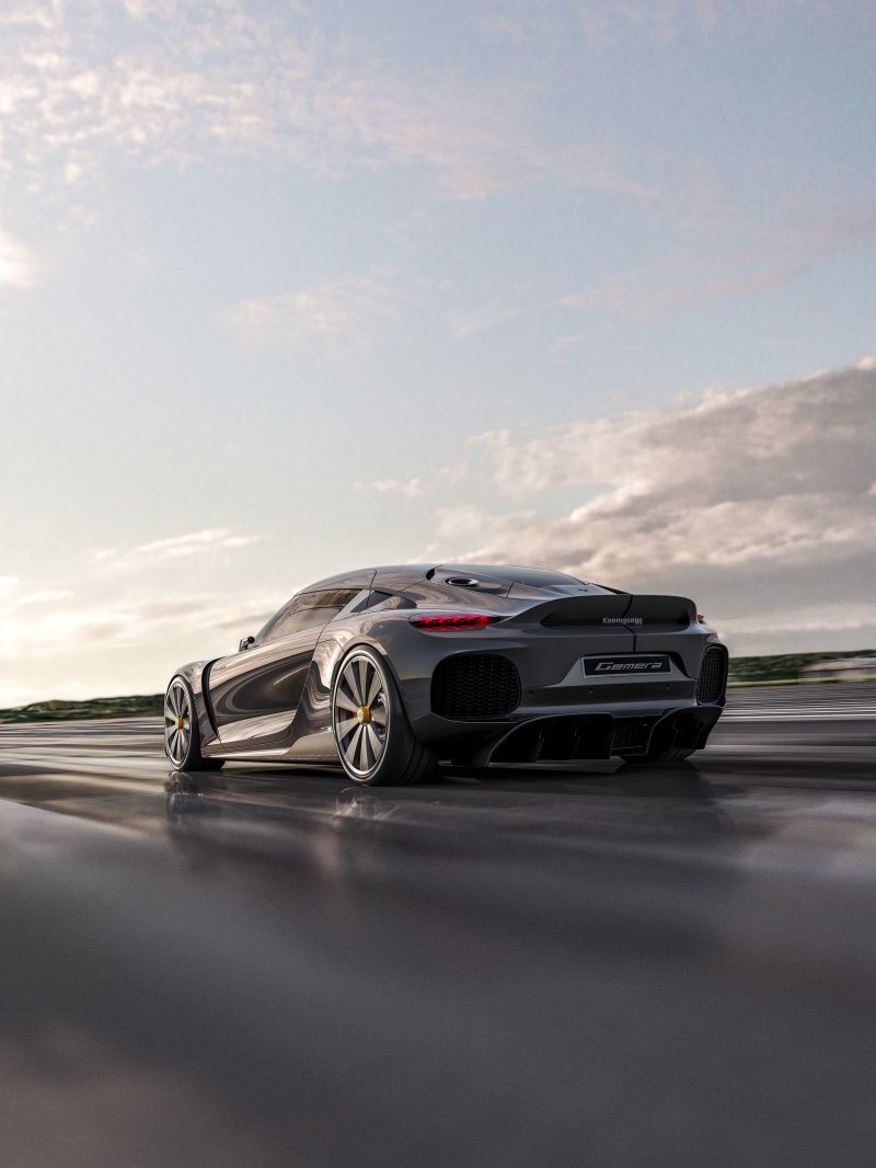 Koenigsegg Gemera — первый четырехместный и безумно мощный гиперкар