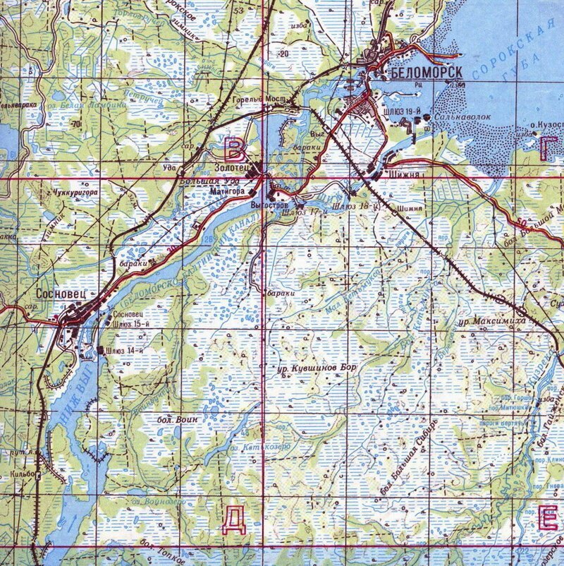 Беломорско-Балтийский канал. История и описание