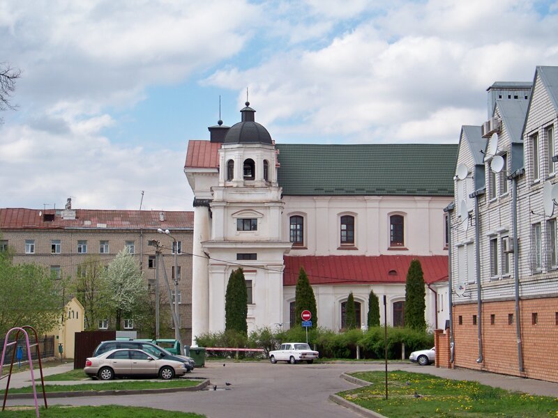 Костел Святого Станислава (1738-1752) - самый большой собор из сохранившихся в Могилеве