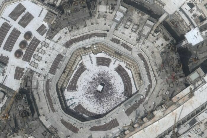 Великая мечеть и Кааба в Мекке, Саудовская Аравия