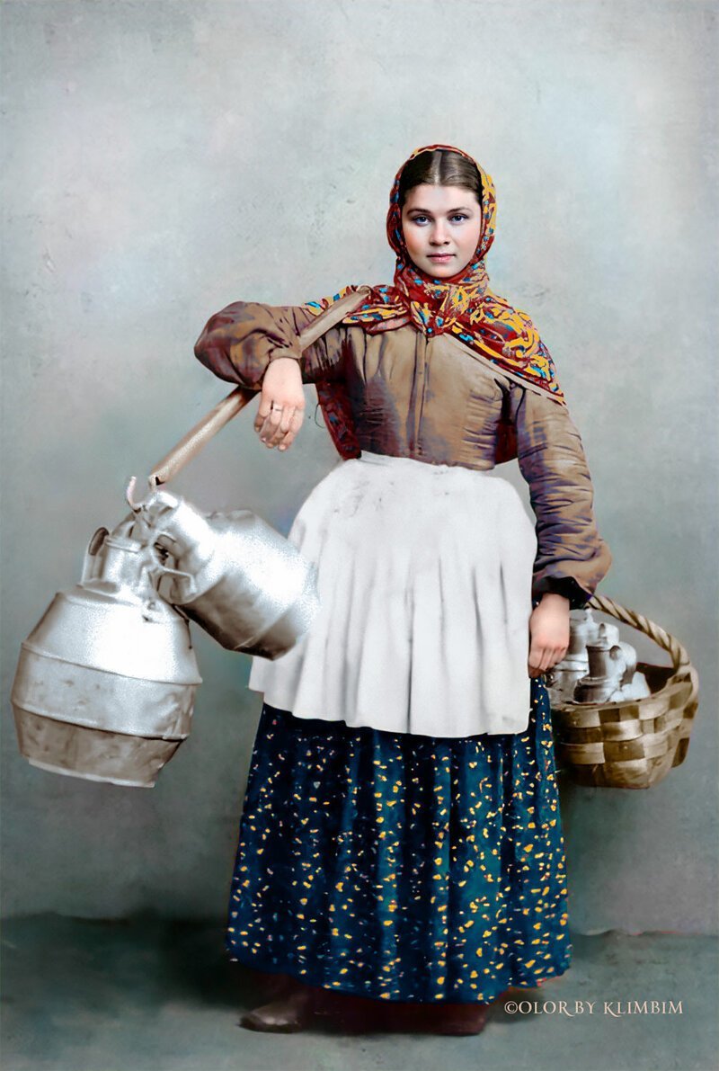 Молочница, 1860-е