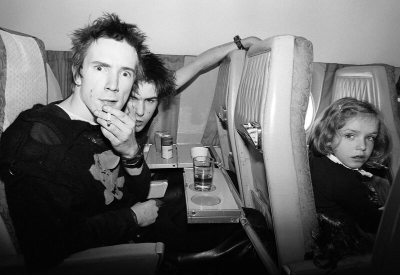 Johnny Rotten и Sid Vicious, Sex Pistols 1977
