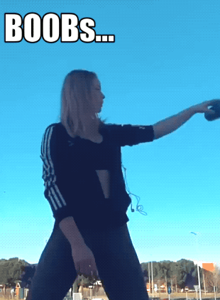 Женский образ в гифках