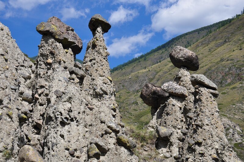 Алтай. Каменные грибы Ак-Курум