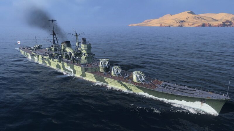  Крейсер Mogami в «Мире кораблей»
