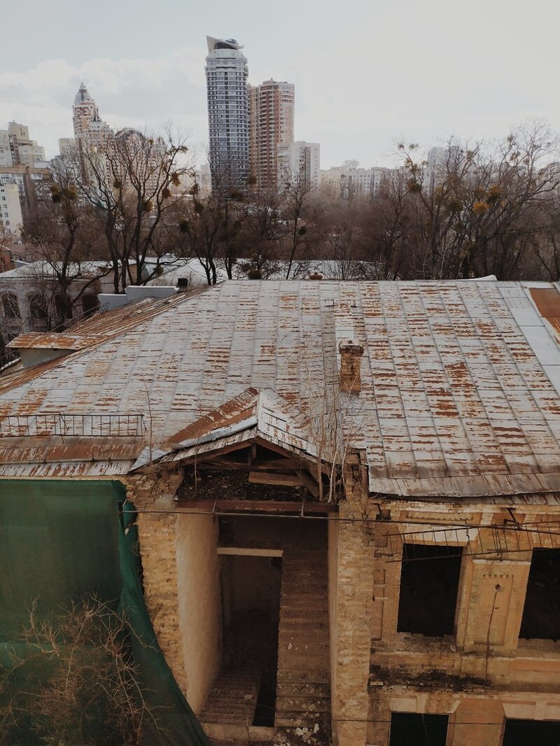 Вид из окна Александровской больницы
