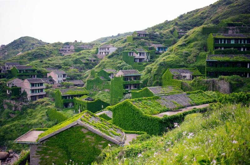 Деревня Хоутоувань на острове Шэншань