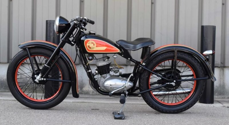 Американская копия.  Harley-Davidson «Hummer» (1959—1960 гг.).