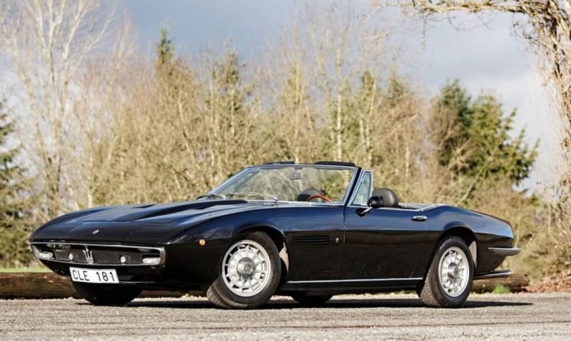 8. Maserati Ghibli 4.9 SS Spider 1972 года (№AM115S/49*1273*) продан ниже эстимейта, за $753,000 (61 900 000 руб.).
