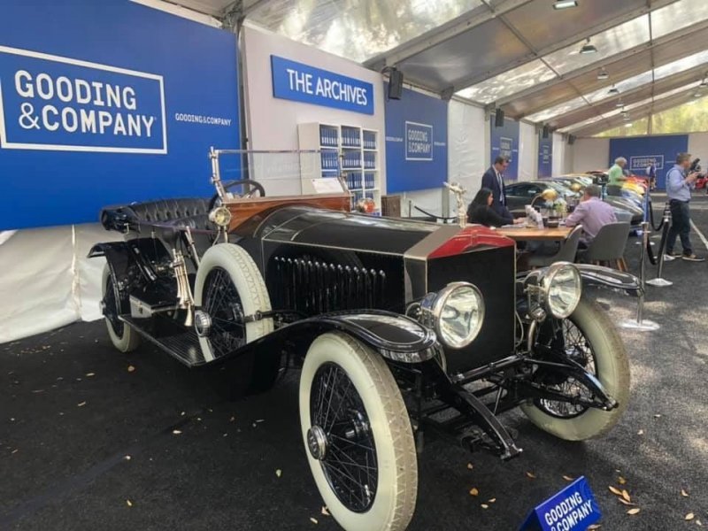 1. Rolls-Royce 40/50 HP Silver Ghost Torpedo Phaeton 1914 года с кузовом от Kellner (№67RB) продан ниже эстимейта, за $2,205,500 (173 000 000 руб.).