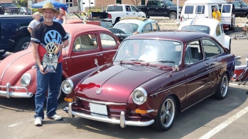 Американец выкупил и восстановил отцовский Volkswagen Type 3 1967 года