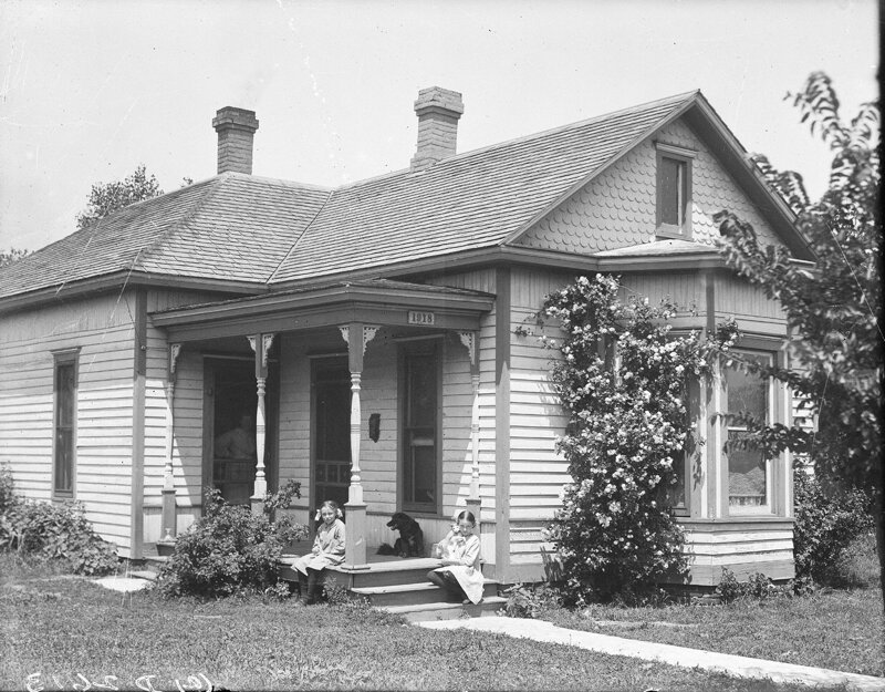 Веберт хаус в Карни, штат Небраска, 1909.