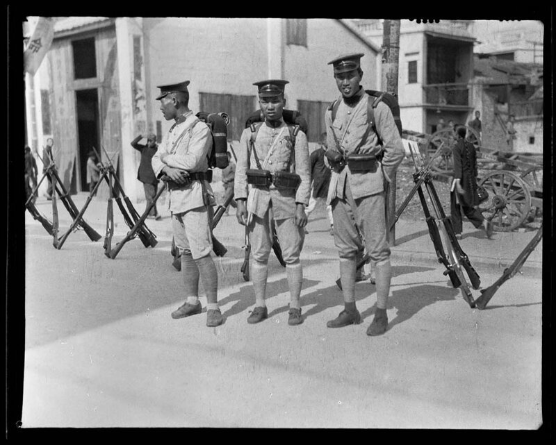 Солдаты, Ганчжоу, 1917-1919