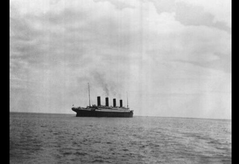 Последнее фото Титаника.