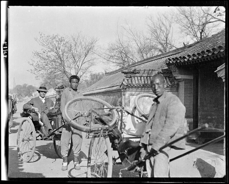 Рикши, Пекин, 1917-1919 
