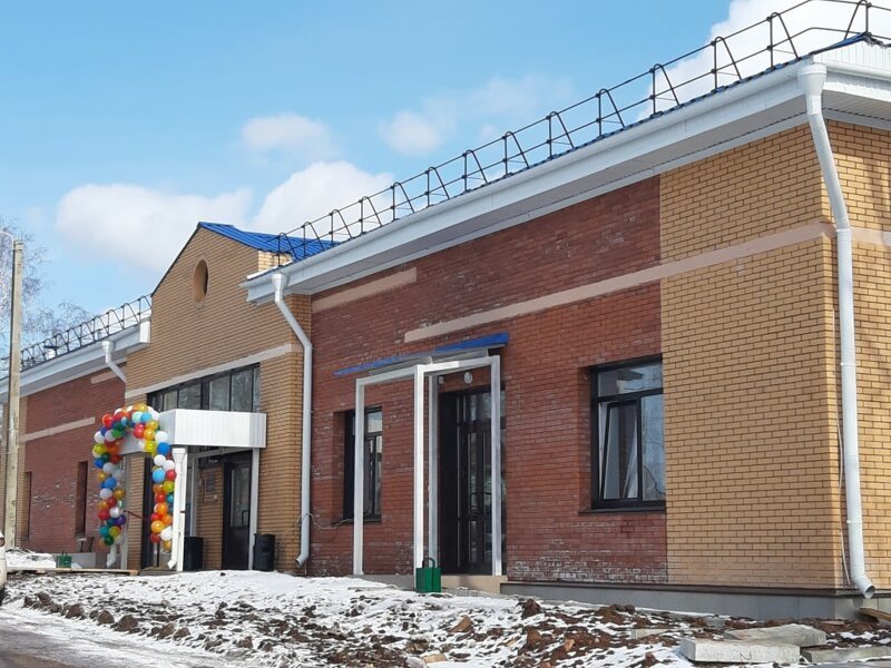 В селе Ирхидей Осинского района построено новое здание культурно-досугового центра