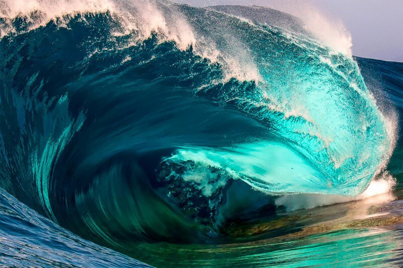 Волна, фото Трент Слэттер