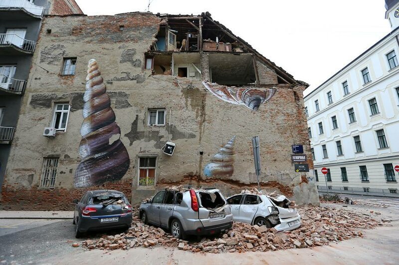 В Хорватии произошло сильнейшее за последние полтора столетия землетрясение