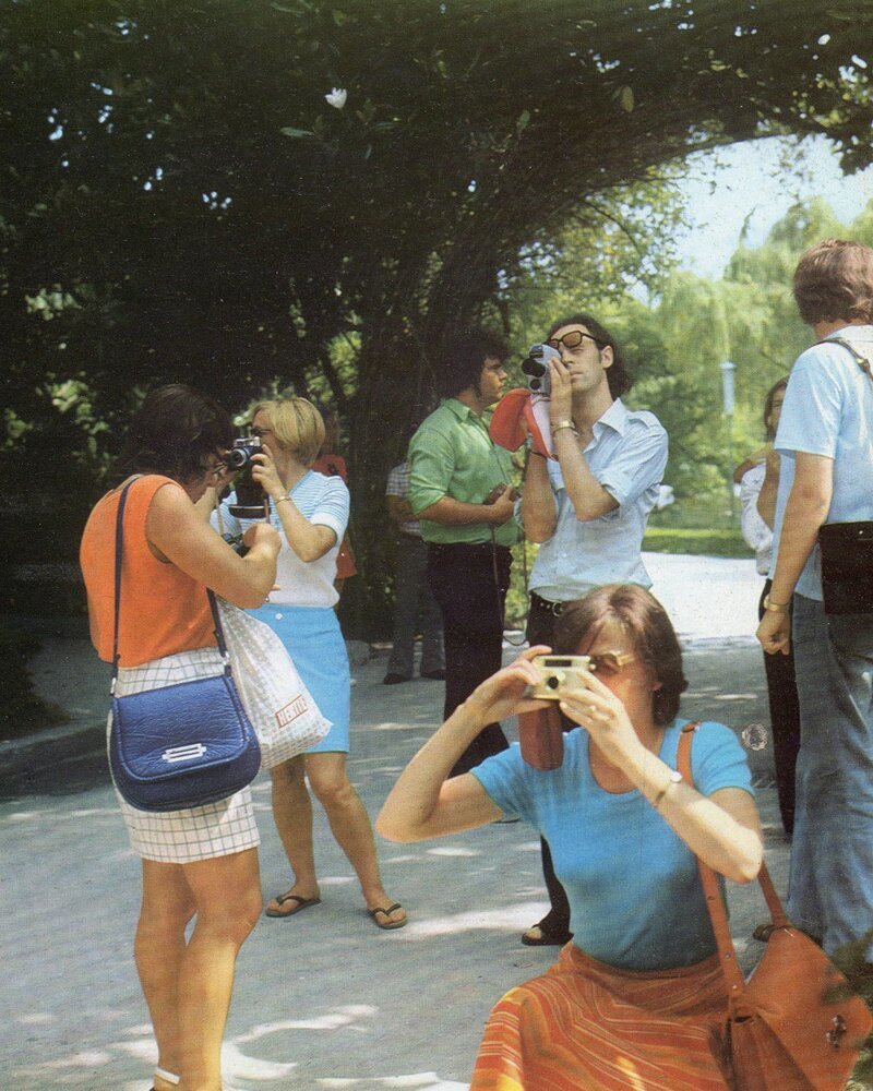 Фотографии былых времён СССР в 1977 году