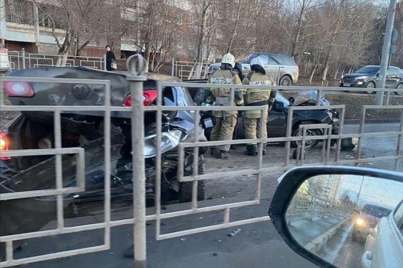 Авария дня. Пьяный лихач устроил ДТП в Самаре