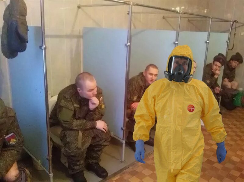 "Жёлтый комбез - два раза ку!": как Путин навестил больных коронавирусом
