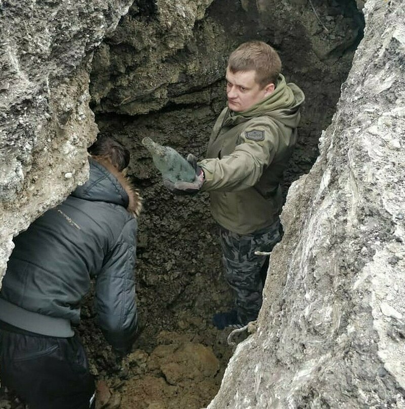 В Новороссийске найден фашистский бункер