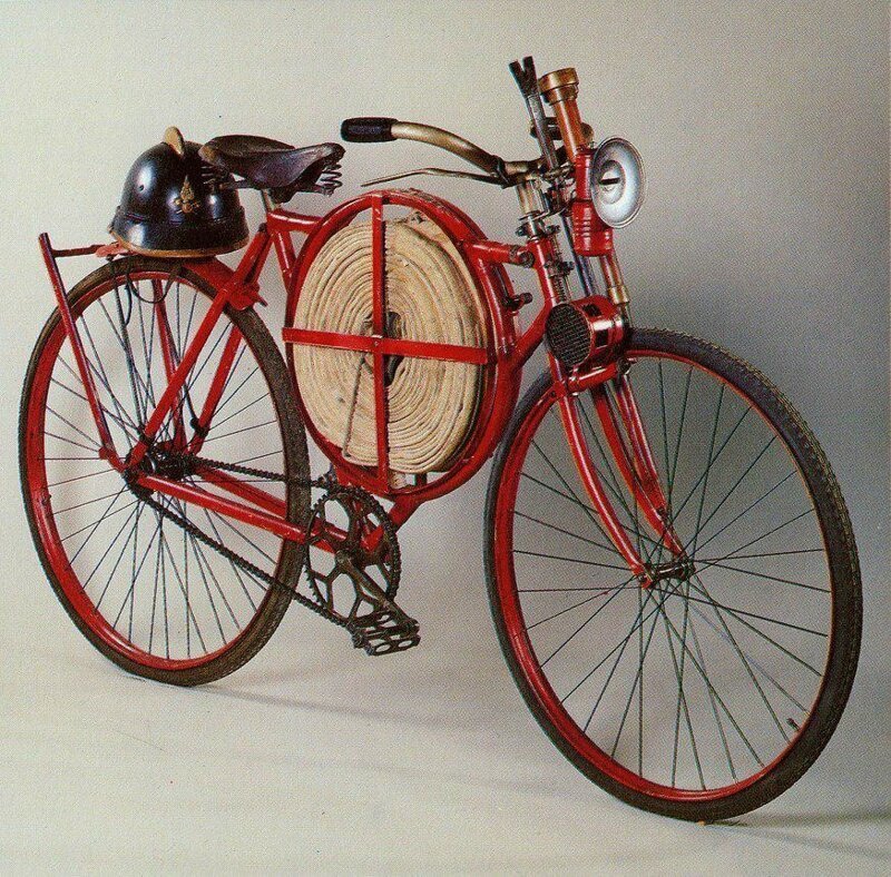 Велосипед пожарного, 1905 г.