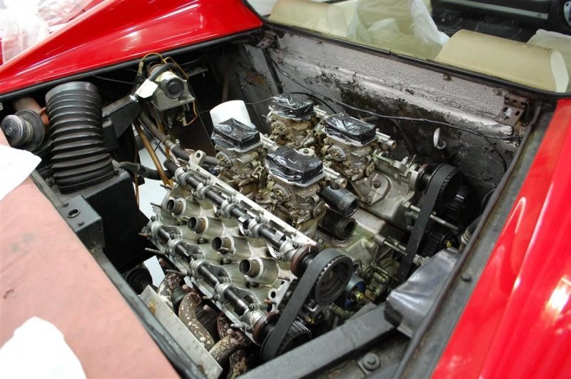  Печальное зрелище: Ferrari Dino 308 GT4, брошенный гнить в лесу