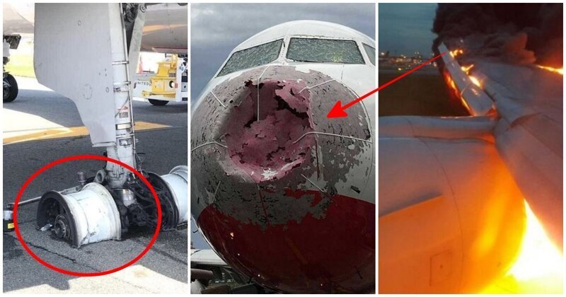 Последствия аварийных посадок, заставляющие трепетать авиапассажиров