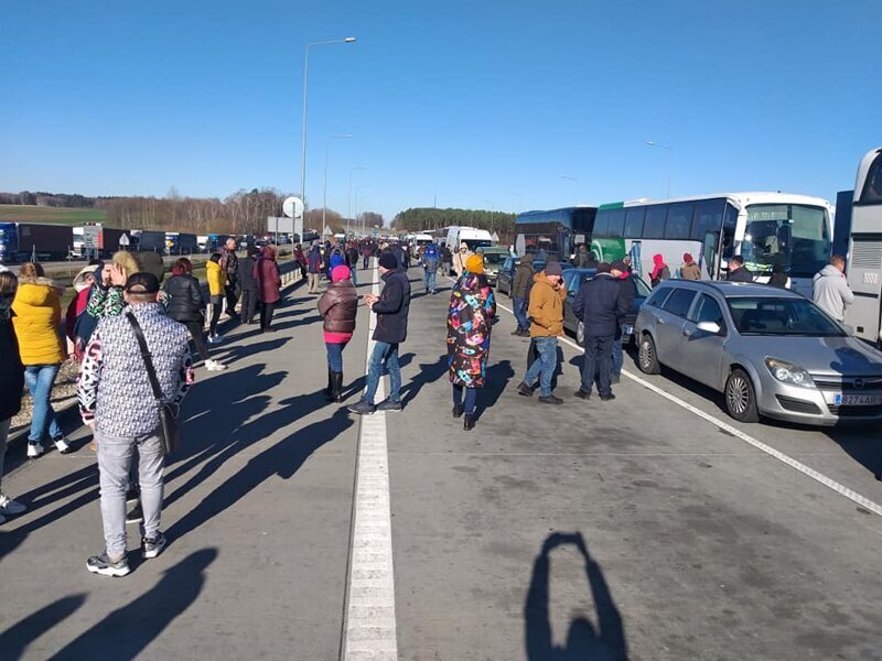 Западная граница Украины перед полным закрытием