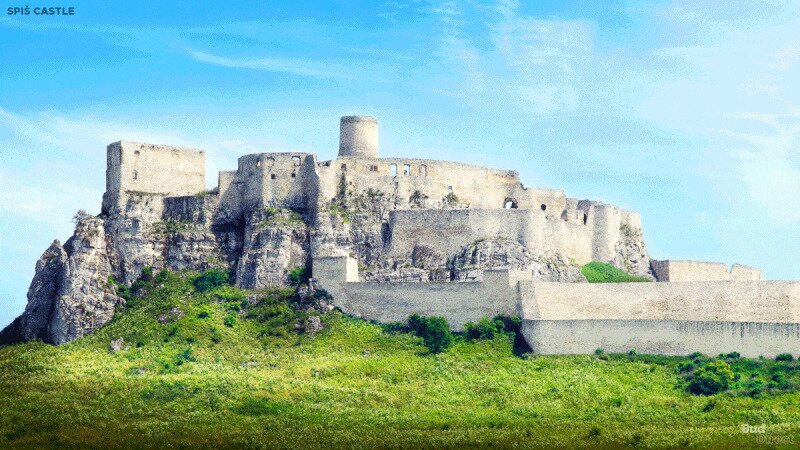 Как выглядели 7 известных европейских замков до того, как превратились в руины