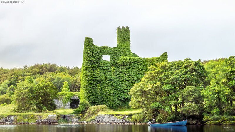 4. Замок Менло, Голуэй, Ирландия