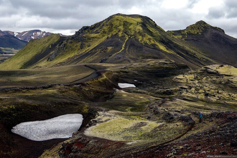 Остров Исландия: путь к долине Landmannalaugar