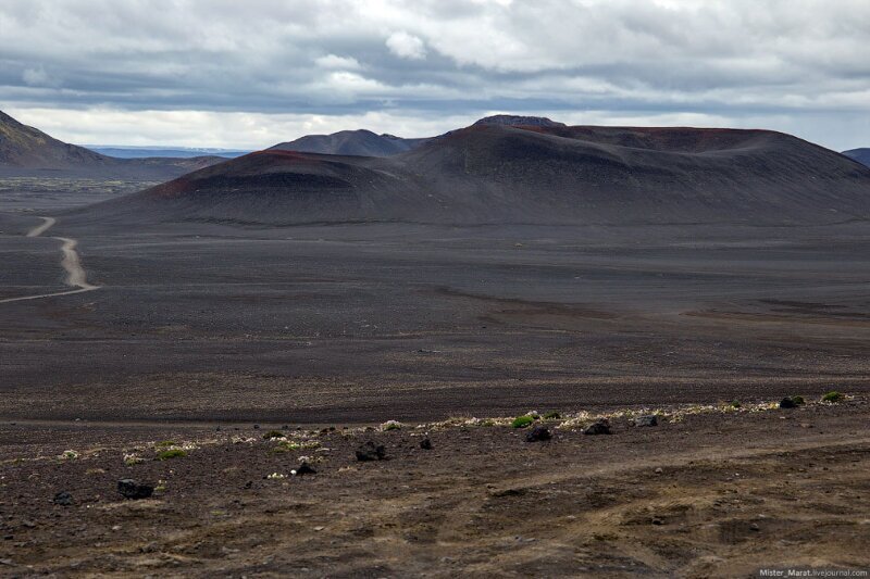 Остров Исландия: путь к долине Landmannalaugar