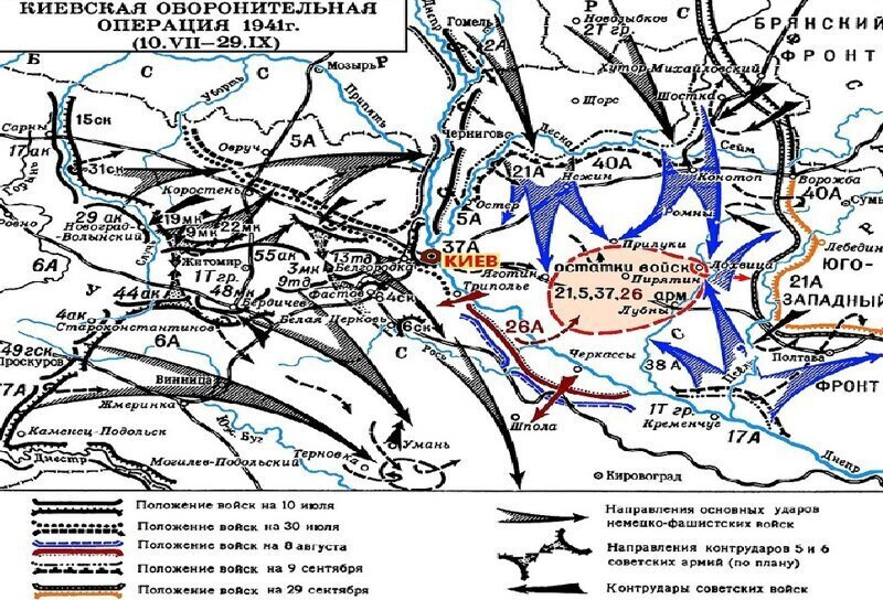 Киевский котел (21 августа — 26 сентября)