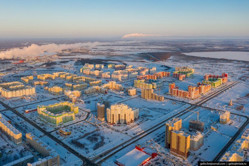 Нижневартовск с высоты — северный город нефтяников