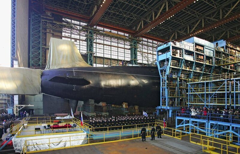 Севмаш освоил производство подшипников для резервных движителей атомных подводных крейсеров. 