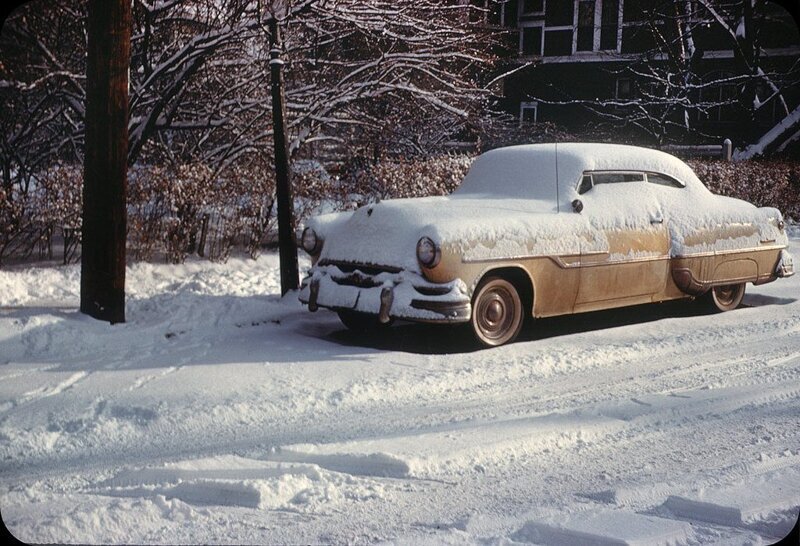 После снегопада. Огайо, 1958 год.