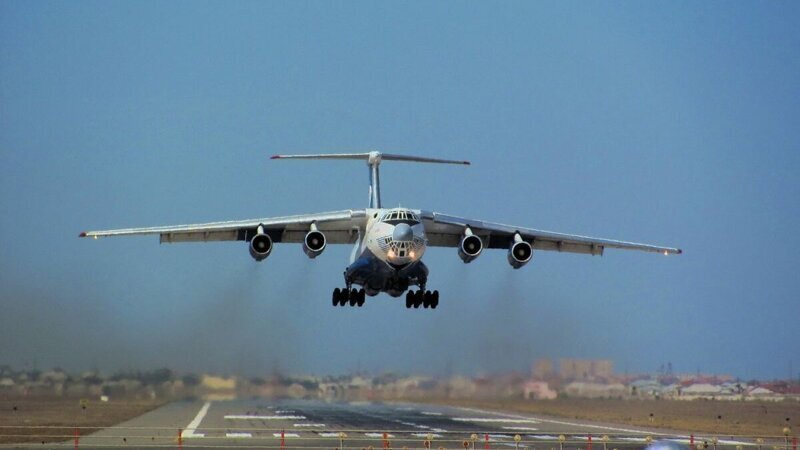 В Сербию вылетел шестой Ил-76 ВКС РФ. Всего Сербия ожидает прилета 11 самолетов ВКС РФ