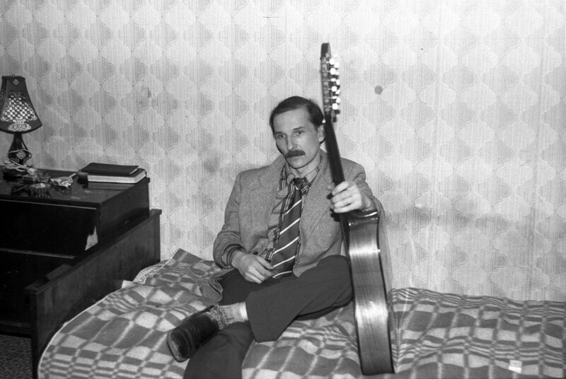 Петр Мамонов, квартирник, Москва, 1985