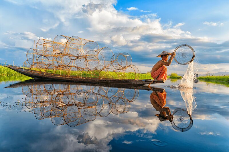 17. Рыбалка. Фото: @caokynhan (Вьетнам)