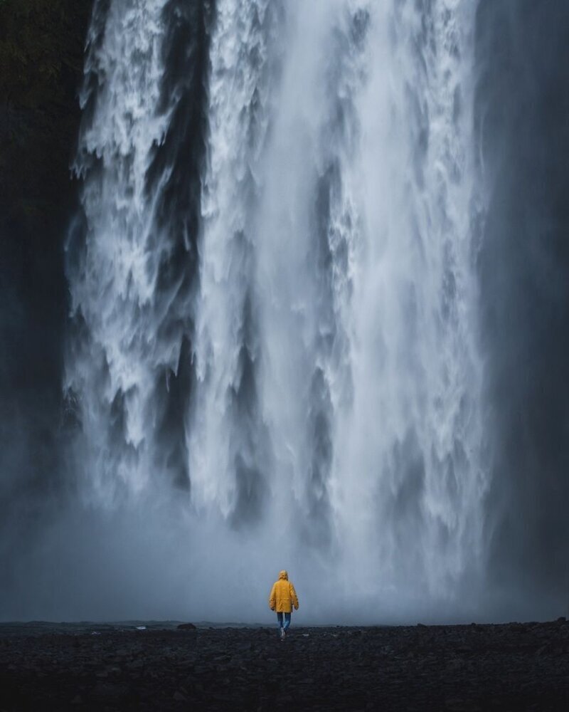 36. Водопад Скогафосс, Исландия. Фото: @tomdewaart (Нидерланды)