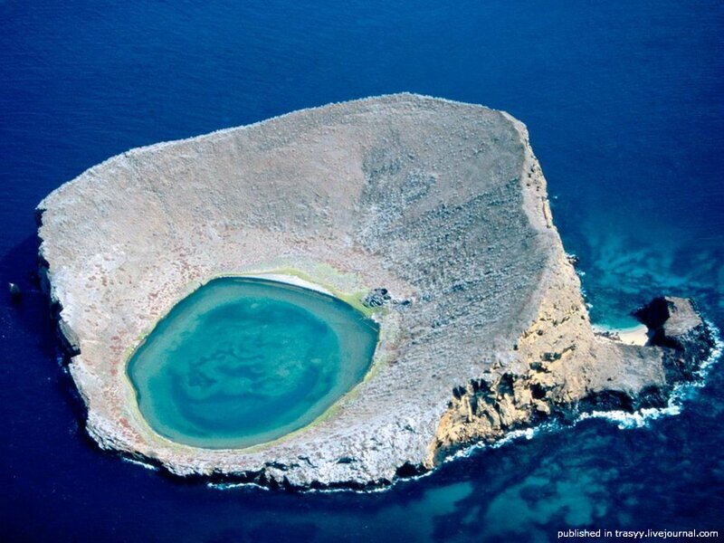 Самые удивительные кратеры потухших вулканов