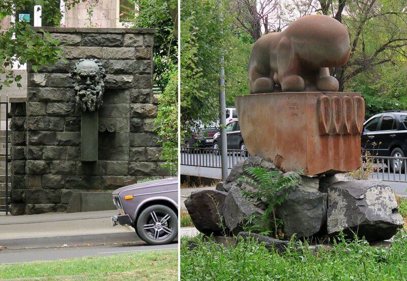 Ереван. Часть 1: парк Ахтанак и пейзаж с Араратом